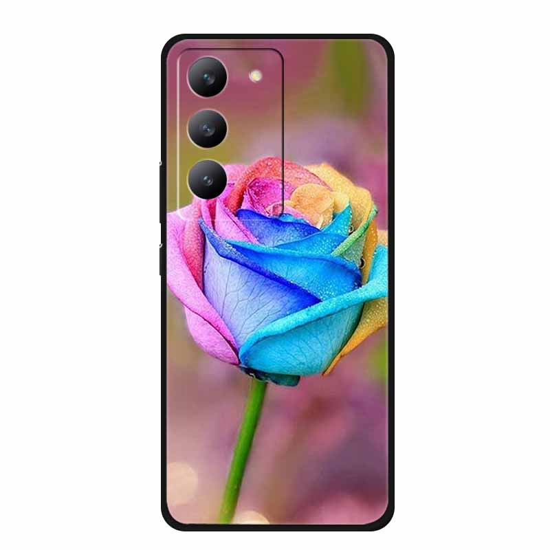 Phone Case For Redmi 15 4G Back Cover Case 6.9" Shockproof Black Silicone Soft Coque For Xiaomi Redmi 15 Case Redmi15 Funda Para