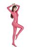 Diving Suit Skin Contact Competition Hot Springs Are Also Available Are Nylon Swimsuits with Legs [AMORESY] Shiny, Full-body Slimming. (rose, XXXL)