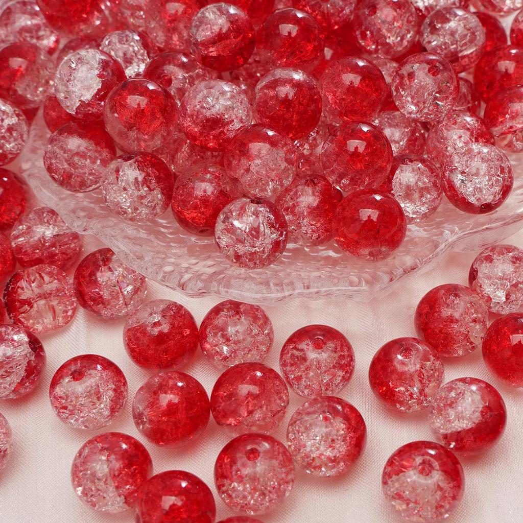 Круглые бусины из стекла ручной работы для изготовления украшений своими руками: Браслеты, Ожерелья, Серьги.