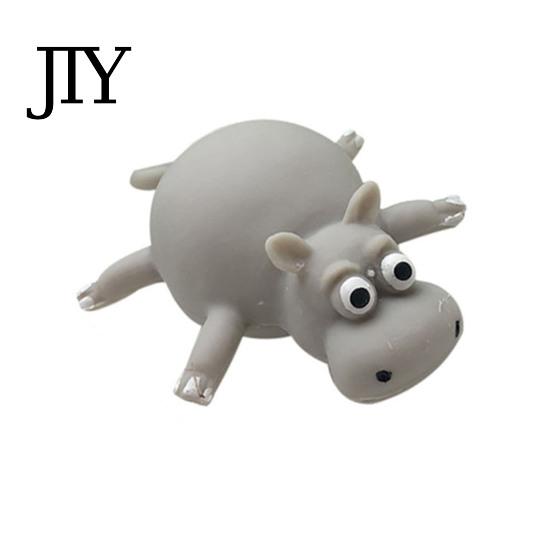 Thick Hollow Halloween Animal Inflatable Vent Toy, TPR Soft Blow Up Bouncing Ball for Stress 40 Cm Relief, Fidget Toy Forest Party Baby Shower