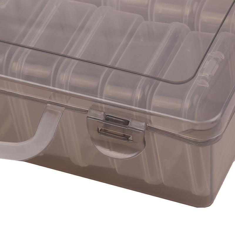 20/26Pcs Transparent Plastic Craft Storage Box Portable Multifunctional Storage Box For Jewelry Beads Diy Art Supplies