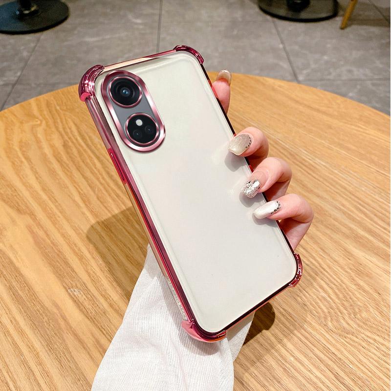 Чехол для OPPO Reno 8T Чехол для телефона OPPO Reno 8T 5G Reno8T 4G Утолщение по углам Ударопрочный Покрытие Силиконовый Мягкая задняя крышка