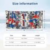 Fire Truck Theme Beach Towel Personalized Custom Name & Text Soft Quick Dry Beach Towel for Swimming Travel