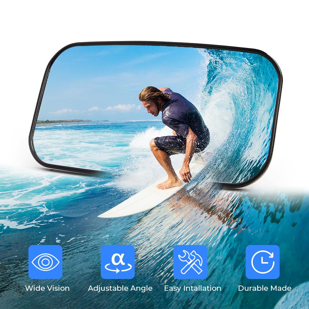 For Yacht Rearview Mirror Universal Marine Mirrors For jet ski Accessories Seadoo Personal Watercraft PWC Surfing High Quality
