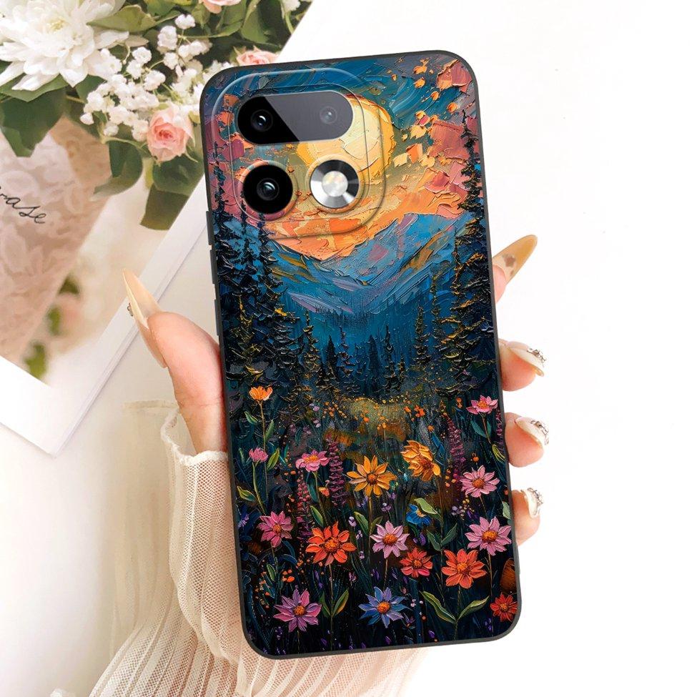 Чехол для телефона Realme 16 Pro Plus RMX5131 Чехол для Realme 16 Pro+ Силиконовый Роскошный Модный Милый Мультяшный Расписной Корпус