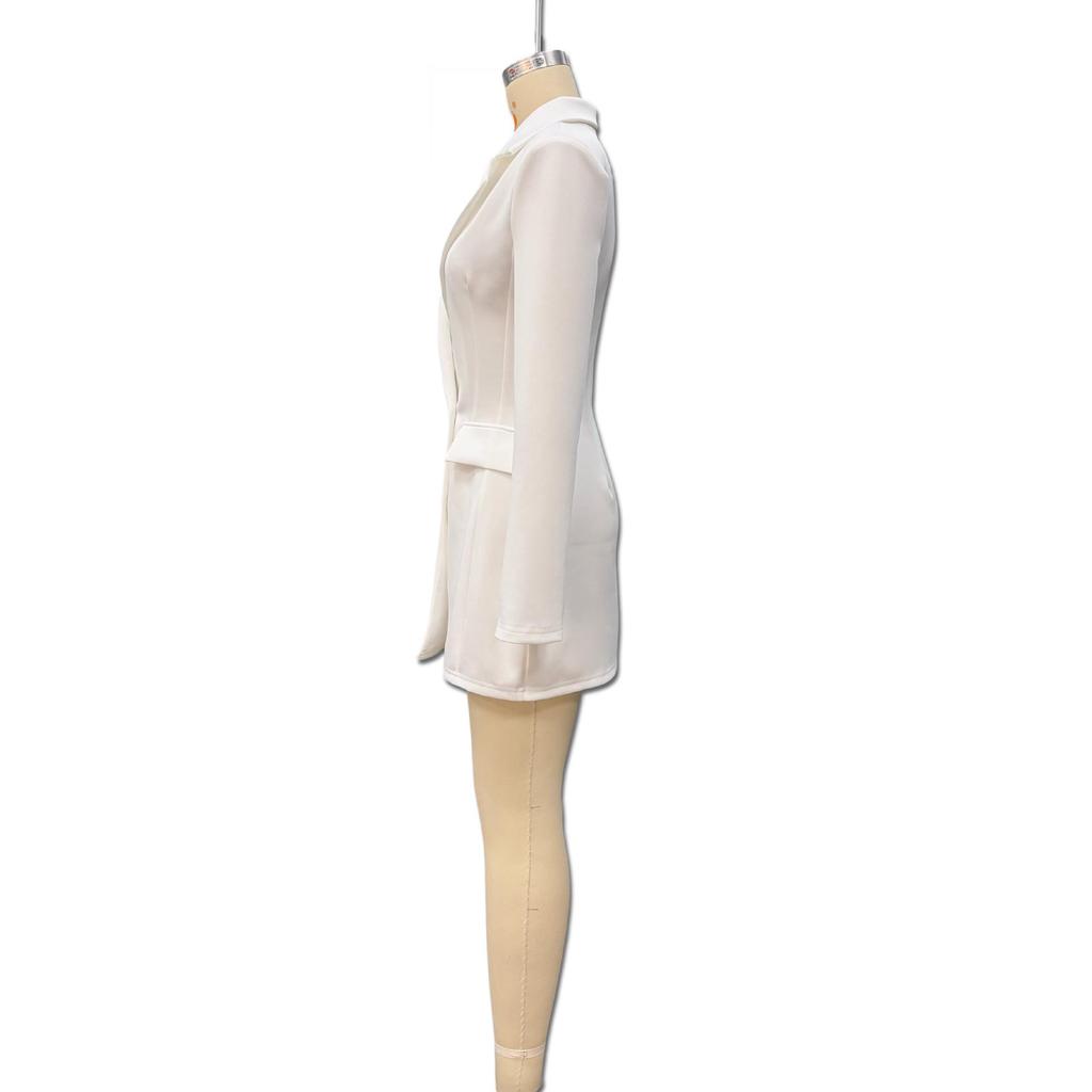 2025 Осень Сексуальное платье с глубоким V-образным вырезом и длинным рукавом в европейском и американском стиле, облегающее, повседневное