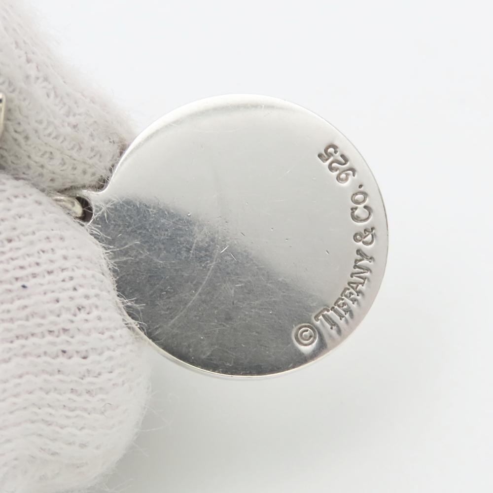 Used TIFFANY&Co. Pierce Return to round Silver925 6.8g Silver Hook earring