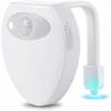 Rechargeable LED Night Light Toilet Lamp 8 Colors for WC Bathroom/Commode/Toilet/Cabinet/Sink/Hotels Label
