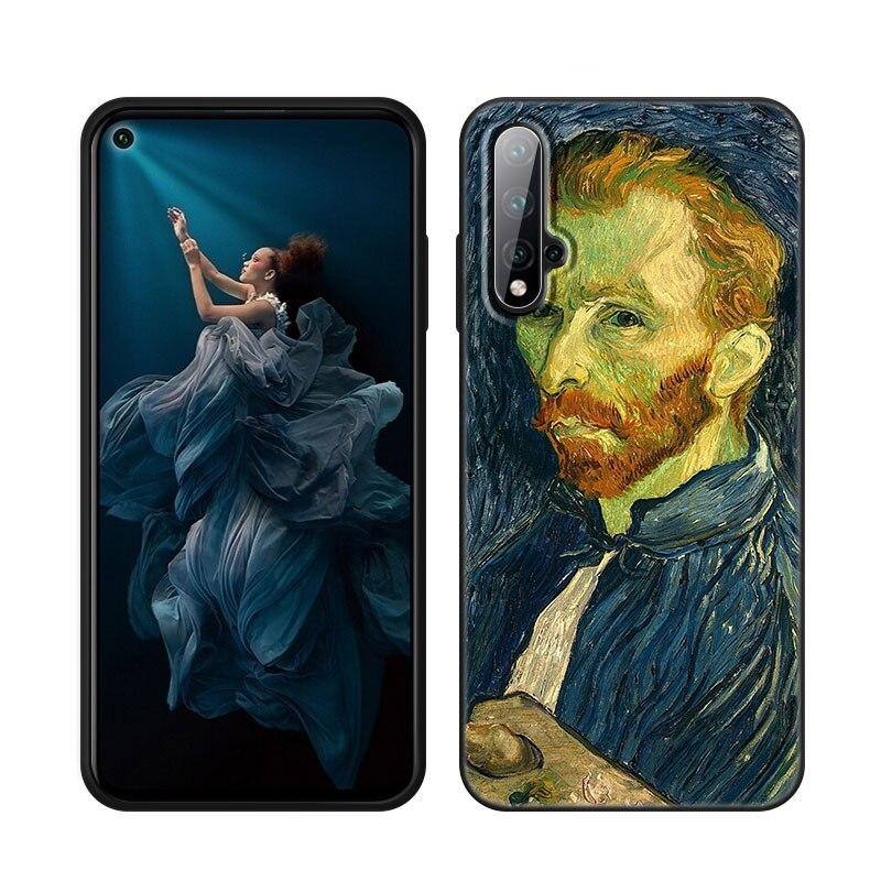 Чехол для телефона с изображением Ван Гога и звездного неба для Huawei Honor 60 50 Mate 40 30 20 10 Lite Nova 9 8 Pro 7 SE Y60 30S 8i 7i 5T Премиум-чехол