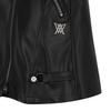 Anew Golf W Faux Leather A-Line Sq_Bk
