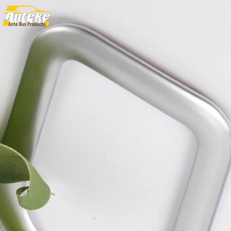 17 Borui A-Pillar Speaker Cover: Triangle Bright Ring Frame Decor Accessory