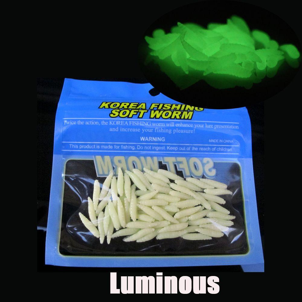 Toughness Silicon Maggots Shape Tackle Worm Fishing Bait Bionics Soft Lures Road Asia Bait