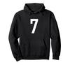 Number Seven #7 Sports Team Uniform Birthday 7 Hoodie