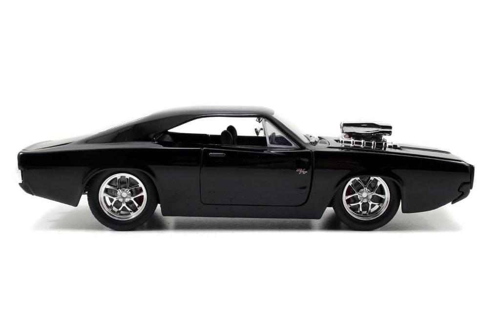 Jada Toys Fast Furious Series Dodge Charger Black Dominic комплект для сборки фигурки JADA35905 и 1/24 F&F R/T