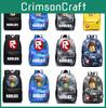 Детский школьный рюкзак Roblox с узором, звездным фоном и большой вместимостью