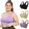 Women Plus Size Breathable Bra Shockproof Beauty Back Sports Bra