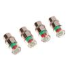 2/4PCS Car Tire Pressure Gauge Indicator External Valve Detection Universal Type Alert Monitoring Valve Cap Sensor