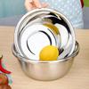 Kitchenware Stainless Rice Noodles Thickened Soup Bowl Vegetables Basin Kitchenware