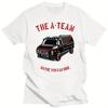 TShirt for Larger Unisex Featuring The ATeam Van Humorous 80S TV Show Design with Mr T Perfect for Summer