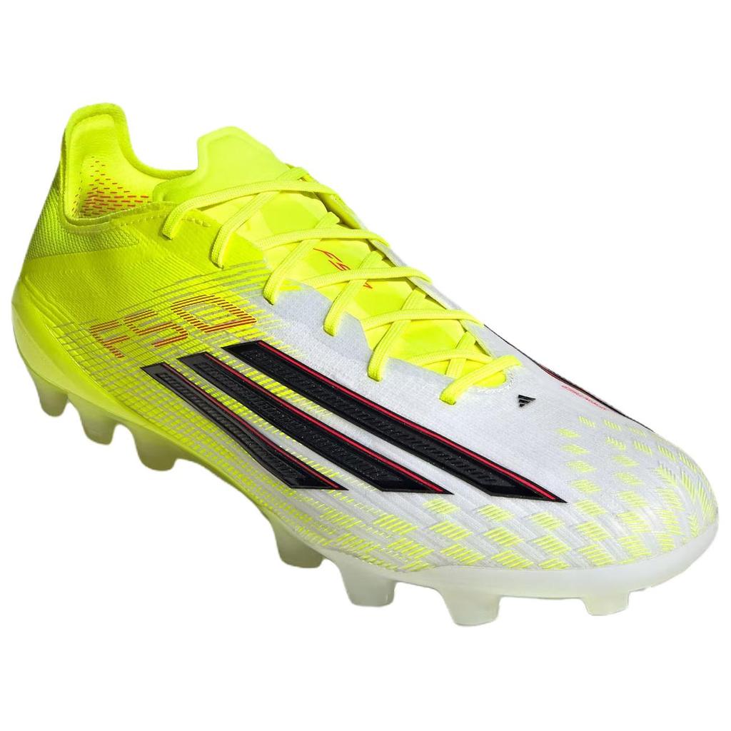 adidas F50 Elite 2G 3G Удобный AG (Резиновые короткие шипы) Тканевые бутсы с искусственной травой, унисекс, флуоресцентно-желтые, JQ1468