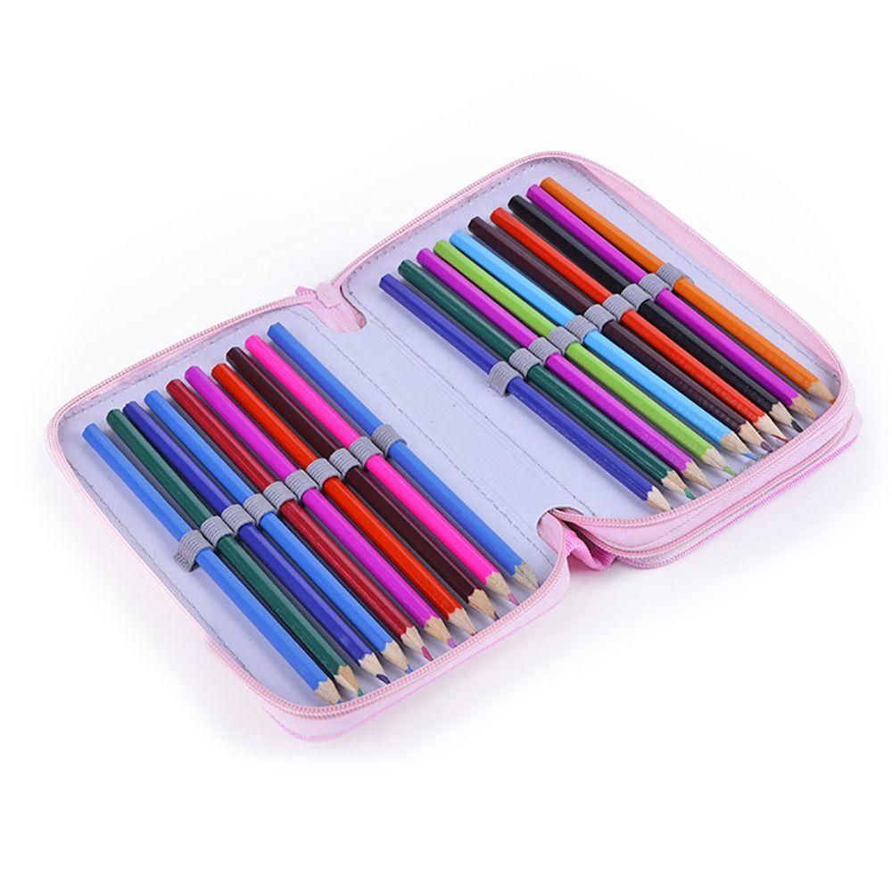 Polyester Pencil Pouch 32-Holes Pen Bag High Quality Pencil Box