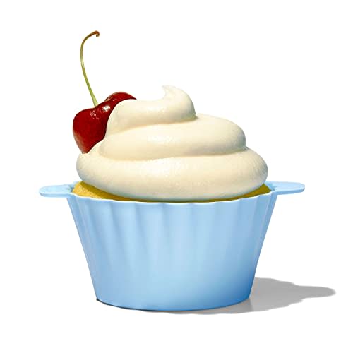 OXO Silicone Baking Cups, Muffin Cake Pans, Set of 12, 3 Oz. Each