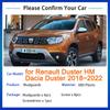 Брызговики для Renault Duster HM 2018 ~ 2022, аксессуары Dacia Duster, брызговики, передние и задние крылья, колеса