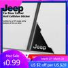 Для Jeep 4 шт. Автомобильные противоударные наклейки на двери Антицарапающая резиновая накладка для Jeep Grand Cherokee Wrangler JK Gladiator Compass R