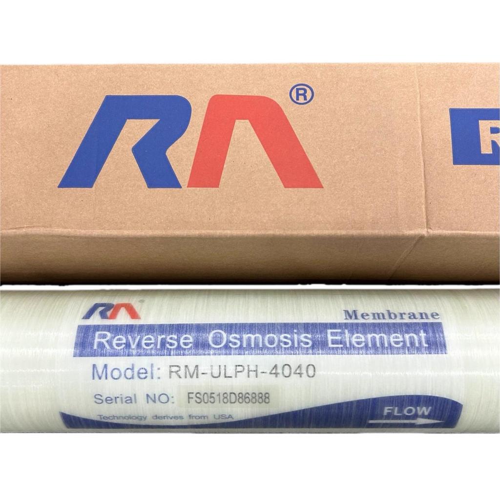 Мембрана обратного осмоса RM-ULPH-4040 - Высокая производительность по воде, Превосходное удаление солей, Полные характеристики, Оригинальный продукт.