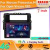 Android Car Video 2di For Nissan Primastar J4 For Opel Vivaro X83 For Renault Trafic 2 Stereo Radio Player Navigation Carplay BT