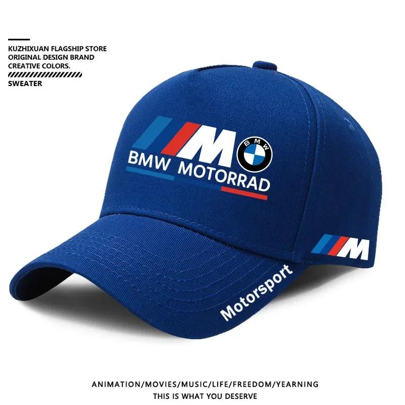 LNMAT1 Car Sticker Baseball Cap Outdoor Summer Sports Hat Embroidered Men Women Baseball Cap For BMW M POWER X3 X5 X6 E90 E70 F30 Auto