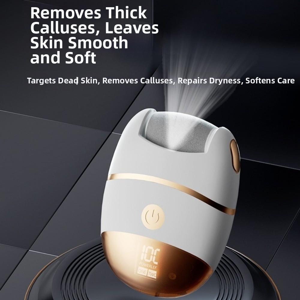 with 5 Interchangeable Grinding Heads Rechargeable Electric Foot File Foot Care