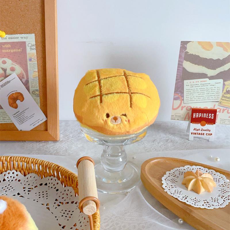 Выпечка Тортов Плюшевая Игрушка Брелок Мультяшный Пудинг Мягкая Набивная Кукла Подвеска Кольцо для Ключей от Машины Рюкзак Сумка Декор Детский Подарок