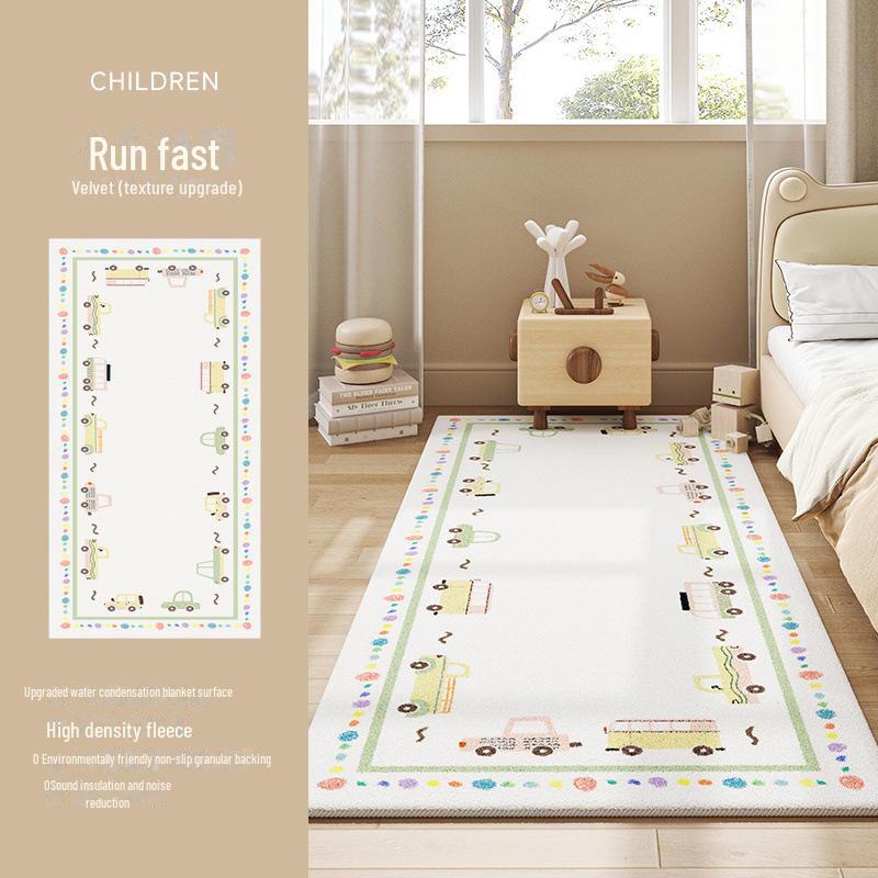 Children's Room Cute Cartoon Non-Slip Bedside Rug