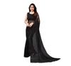 TreegoArt Fashion Women's Party Wear Floral Design Indian Saree Pearls Net Saree With Unstitched Blouse Piece