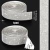 12 стразов X 1 ярд самоклеящаяся лента со стразами DIY Декор наклейки для рукоделия DIY Декор HMM