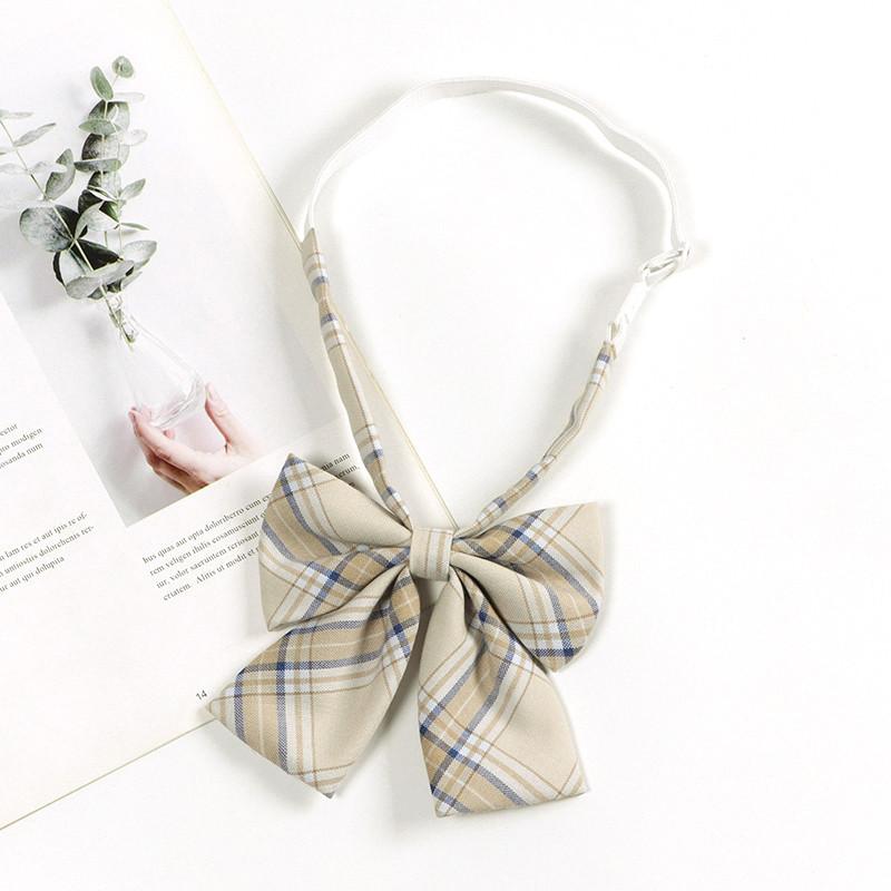 Детский галстук в клетку с ретро-клеткой для повседневной школьной носки