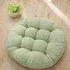 Red Christmas Large Floor Seat Cushion Thickened Tatami Chair Seat Pillow Pad Tufted Round Big Pillows Chair Pad Ottoman Poufs