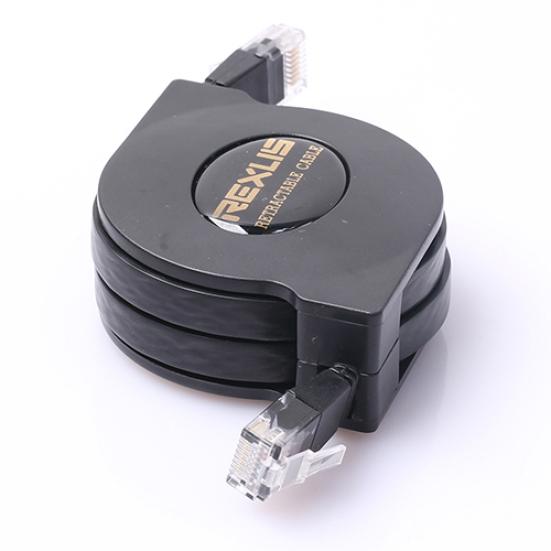 6.6/4.9/3.3 фута Кабель-патч Cat 6 из витой пары для сети Ethernet, выдвижной