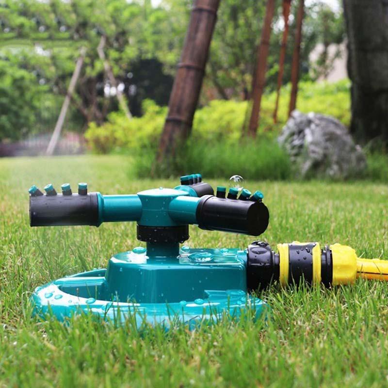 360 Degree Automatic Rotating Garden Lawn Water Sprinklers System Quick Coupling Lawn Rotating Nozzle Garden Irrigation Supplies