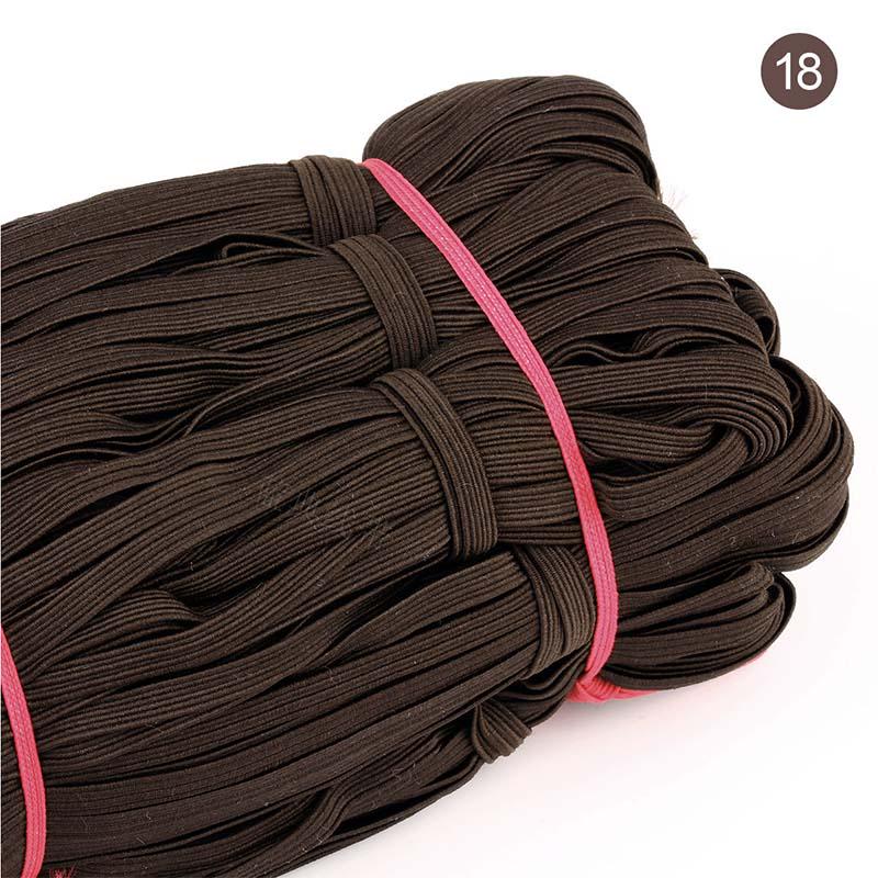 30 м эластичная резинка 0,6 см, тонкая плоская повязка на голову, аксессуары для волос, сделай сам, для одежды, обуви, аксессуары для шитья