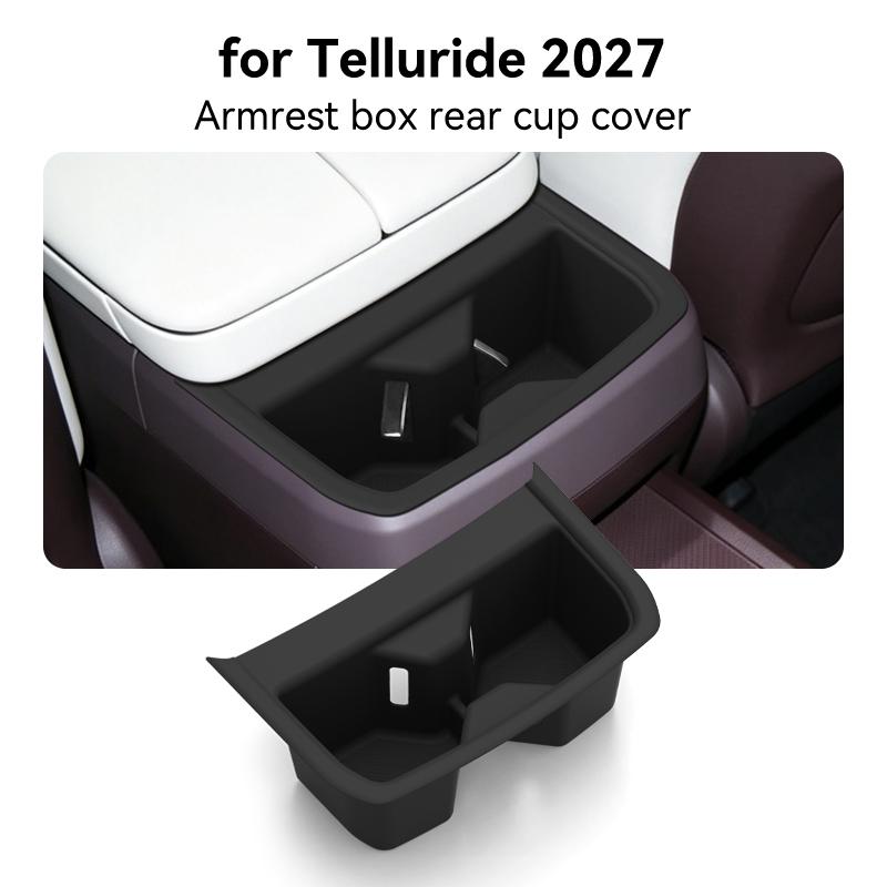 1 PCS For KIA Telluride 2027+ Central Control Screen Rear Storage Pad Car Dashboard Organizer Tray Interior Accessories