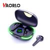 VAORLO Pro80 TWS Беспроводные наушники Наушники с цифровым дисплеем Мини-наушники-вкладыши с HD-микрофоном RGB-подсветка для всех смартфонов