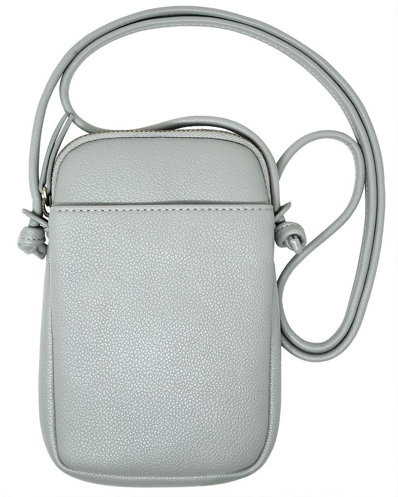 REOLF Smartphone Shoulder Smartphone Shoulder Smartphone Cell Phone Simple Style Bag, Pouch, Women's Bag, Pouch, Pouch, Crossbody, Vertical, (Gray)