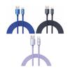 120W 6A 120W USB Type C Cable USB C 120W 6A Fast Charging Wire Type C Cable   Data Transfer