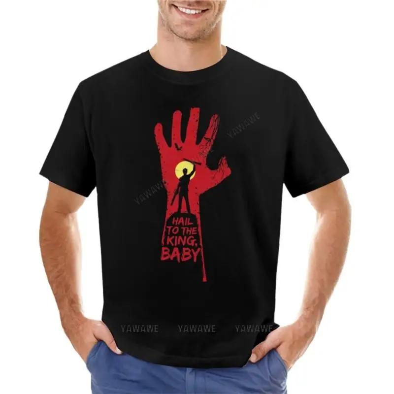 men tshirt brand tops summer Hail to the king BABY TShirt hippie clothes customized t shirts t shirts for men