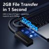 Алюминиевый корпус M.2 NVMe USB3.2 Скорость передачи 20 Гбит/с Отвод тепла Простая установка для 2230 2242 2260 2280