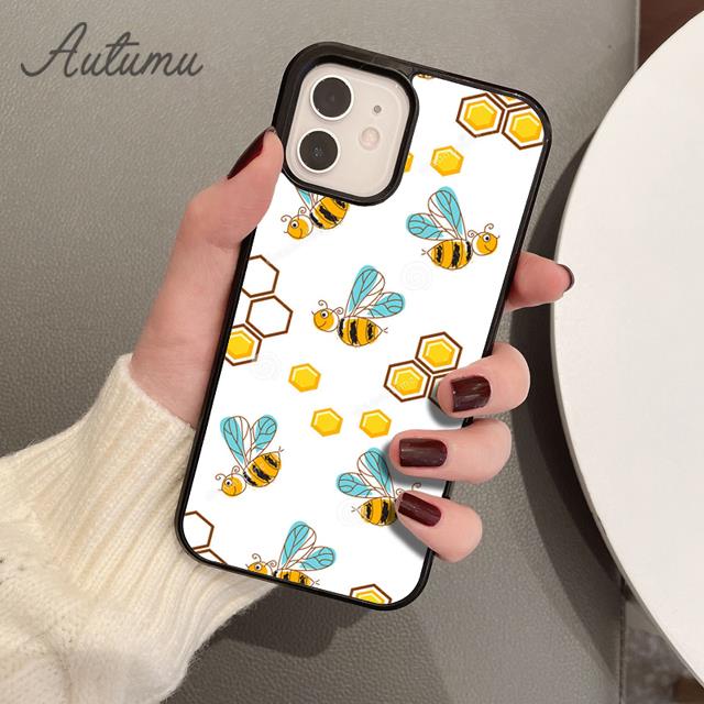 Чехол для телефона Bee Keeping Honey Bees для iPhone 11 12 13 14 Pro Max mini XR XS SE 2020 7 8 Plus Samsung Galaxy S21 S22 Cover shell