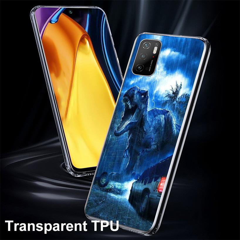 J-Jurassic Park Dinosaur World Phnoe Case for Xiaomi Poco X5 X6 X7 Pro X4 Gt F7 Ultra M8 M7 Redmi 15C 15 13C 13 12C 12 Unique Co