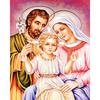 Diamond Embroidery Diamond Religious Family Cross Stitch Round Diamond Painting Diy Diamond Painting